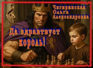 Да здравствует король!
